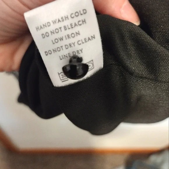 Black and White Chevron Mini Dress - Picture 6 of 7